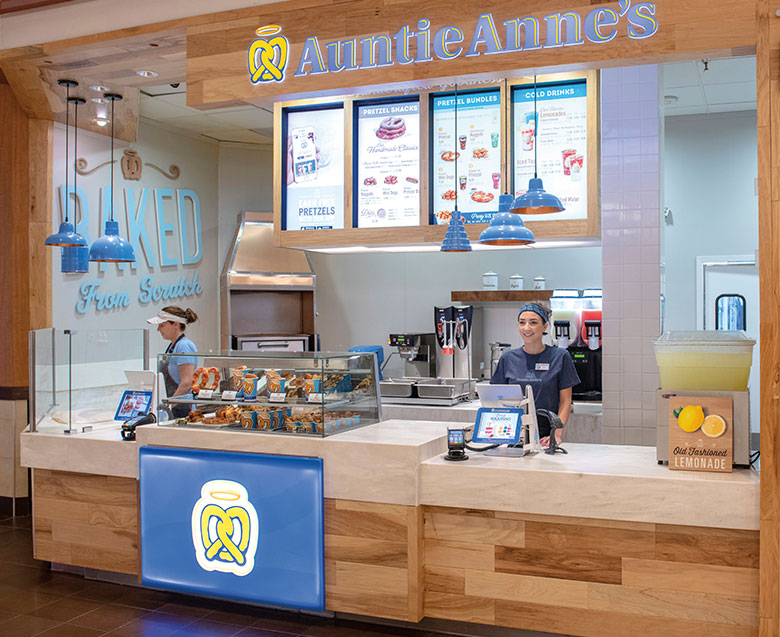 Auntie Annes Store Exterior